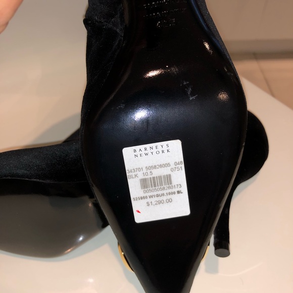 Balenciaga BB Velvet booties - Picture 4 of 4